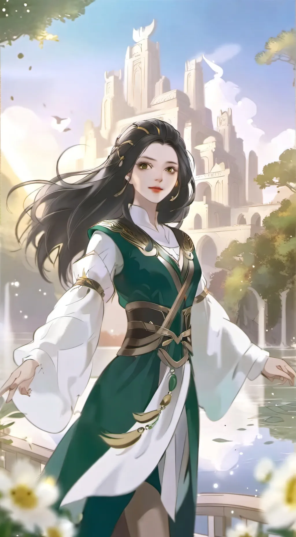 ai character: Loki and yn background