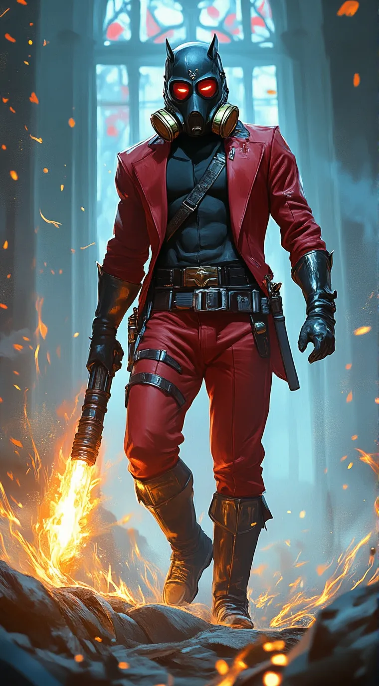 ai character: Pyro  background