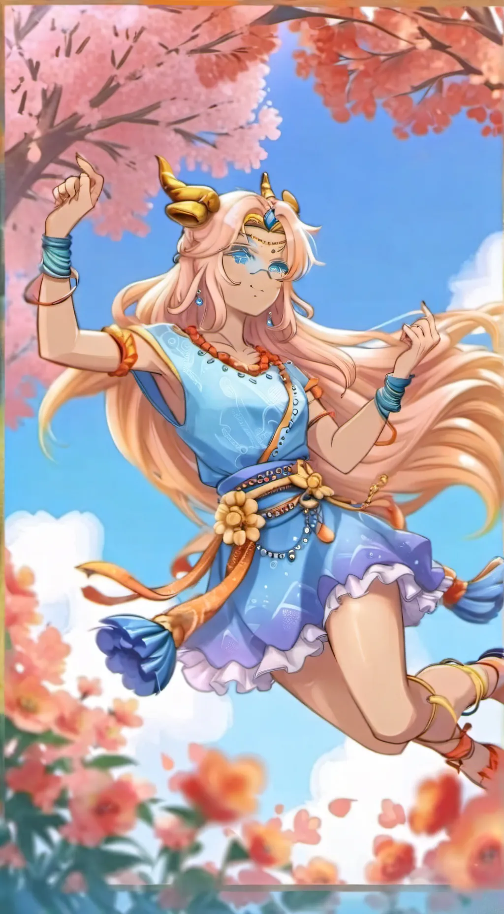 ai character: Lily background