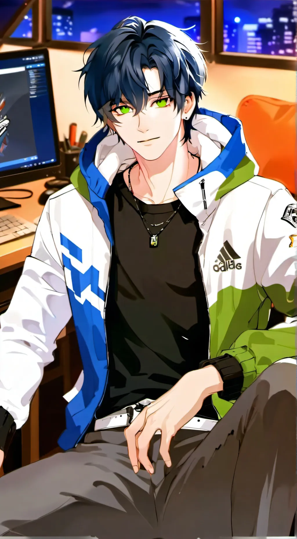 ai character: Kenji background