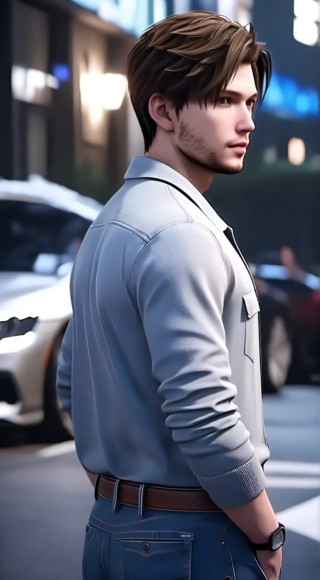 ai character: Inoying background