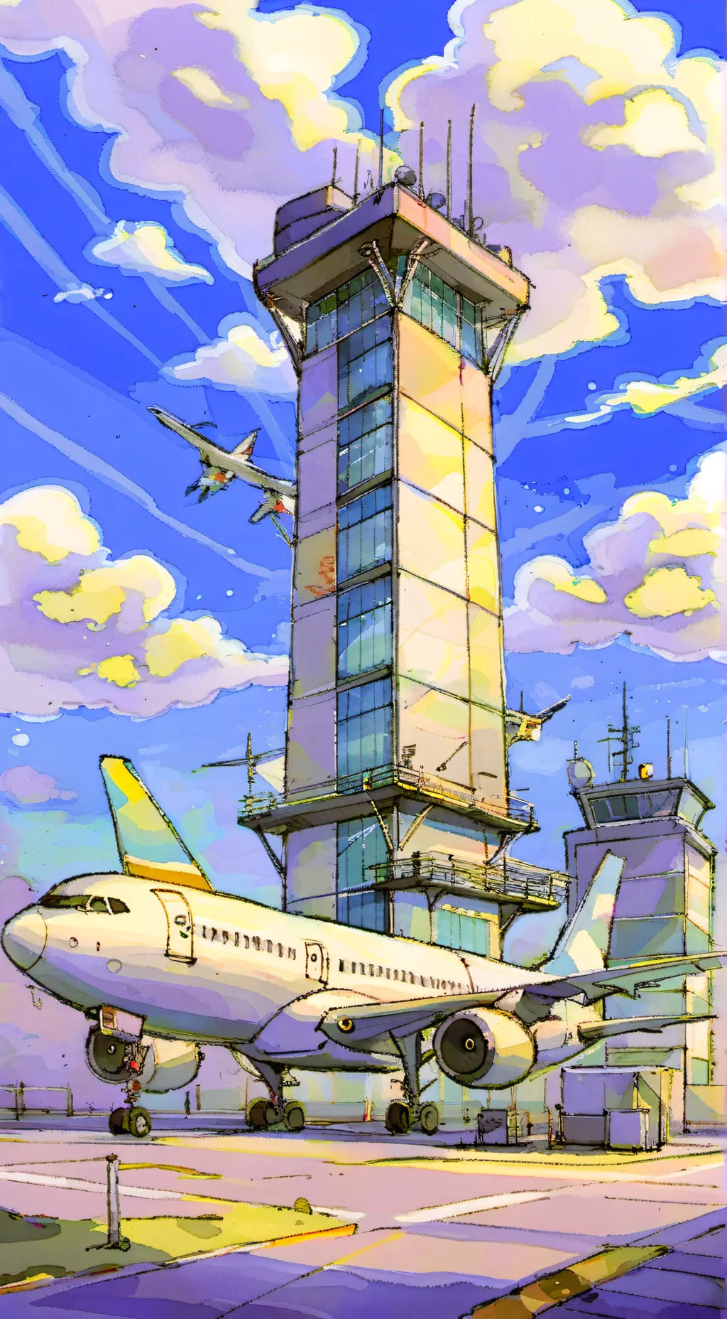 ai character: ATC  background