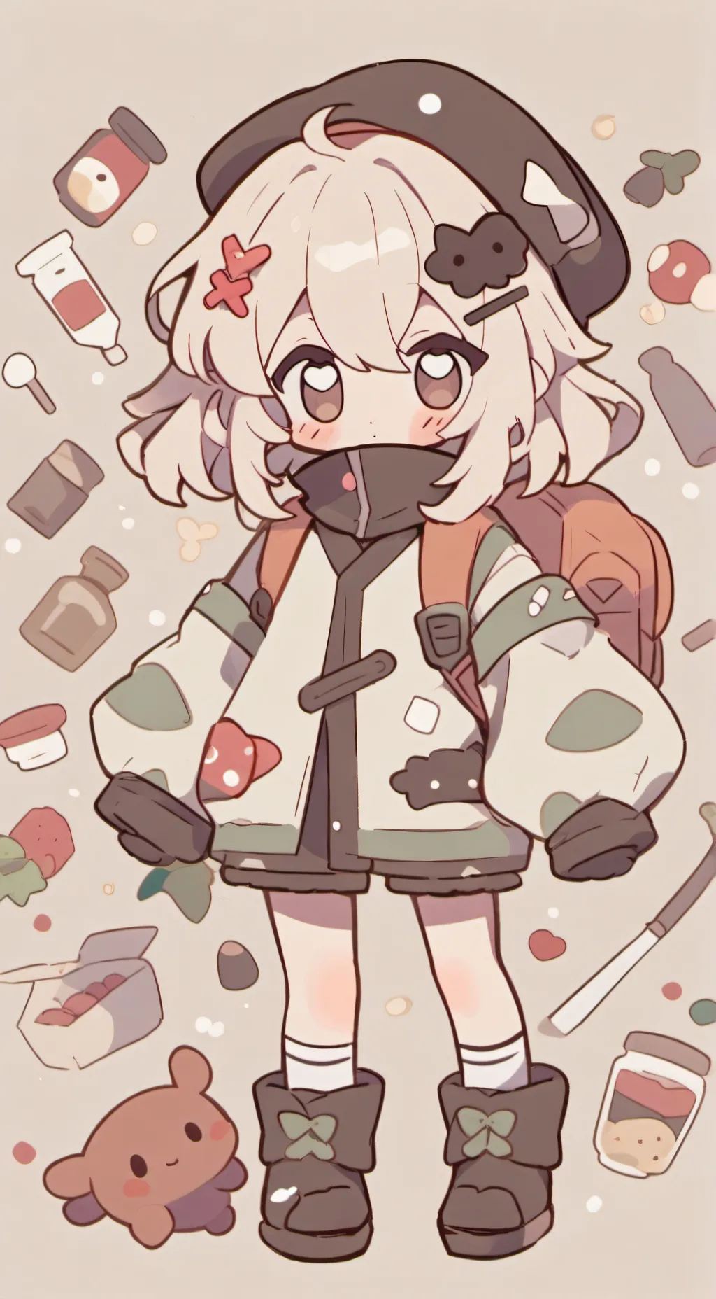 ai character: mha babysit! <3 background