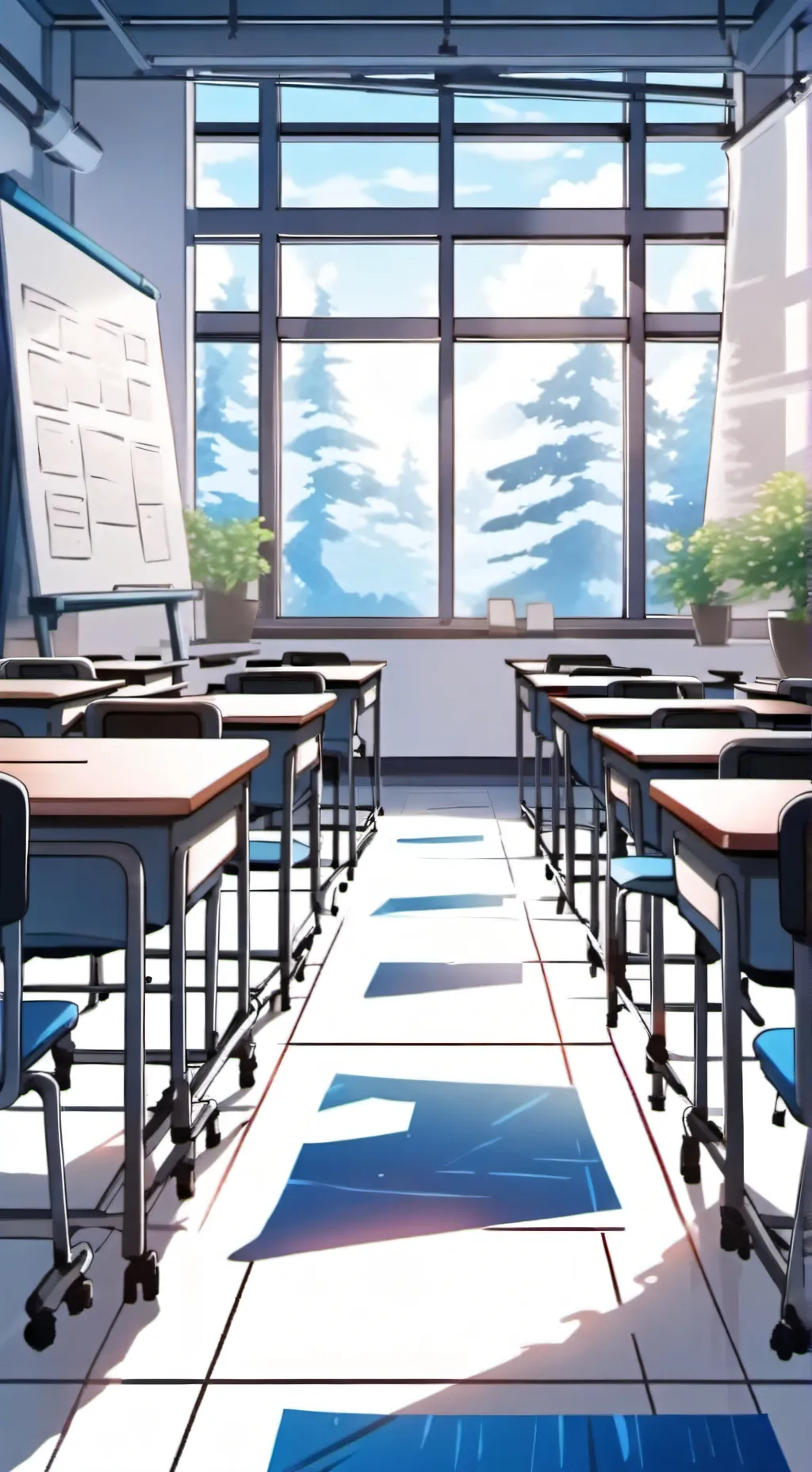 ai character: all boys school background