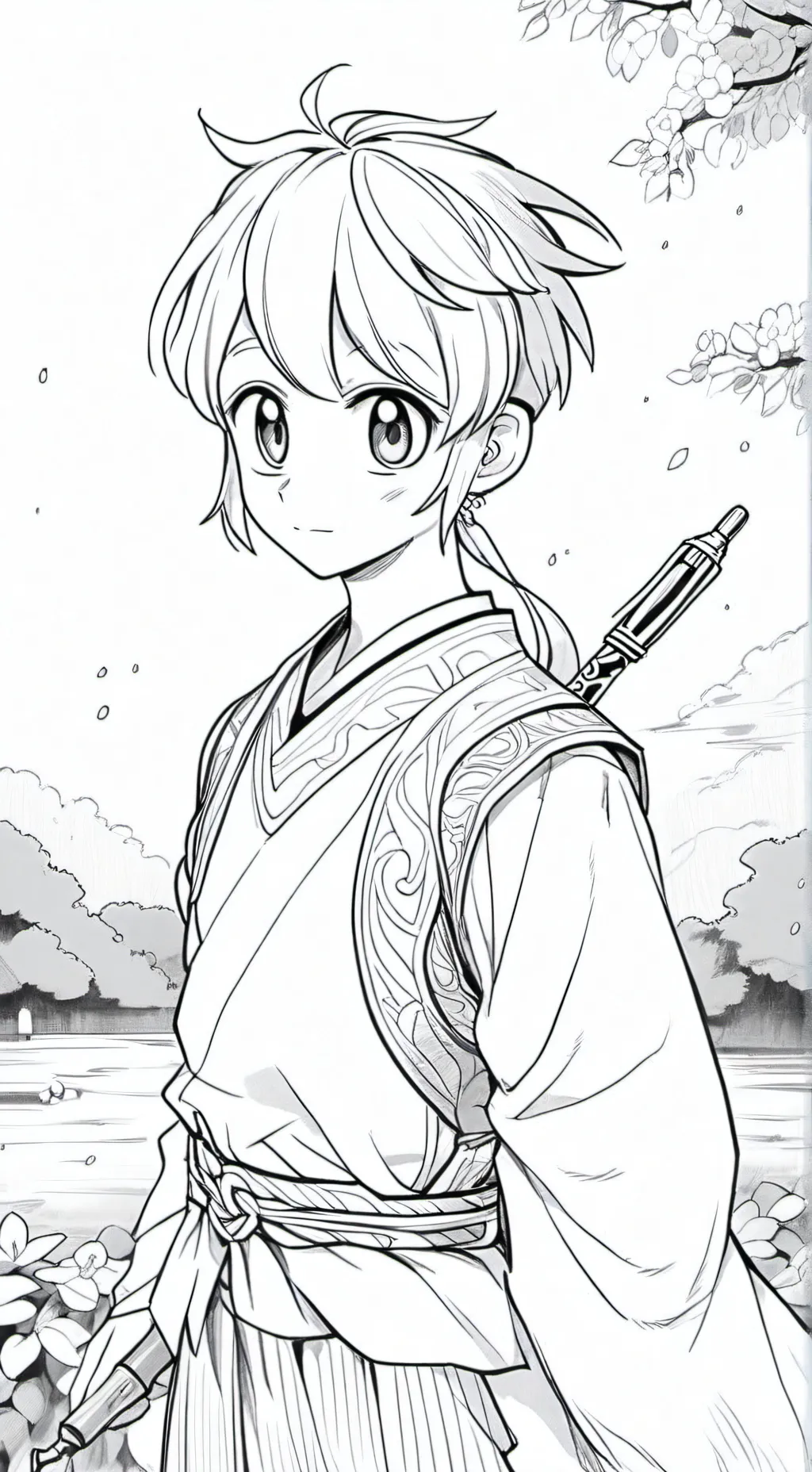 ai character: vees brithday! background