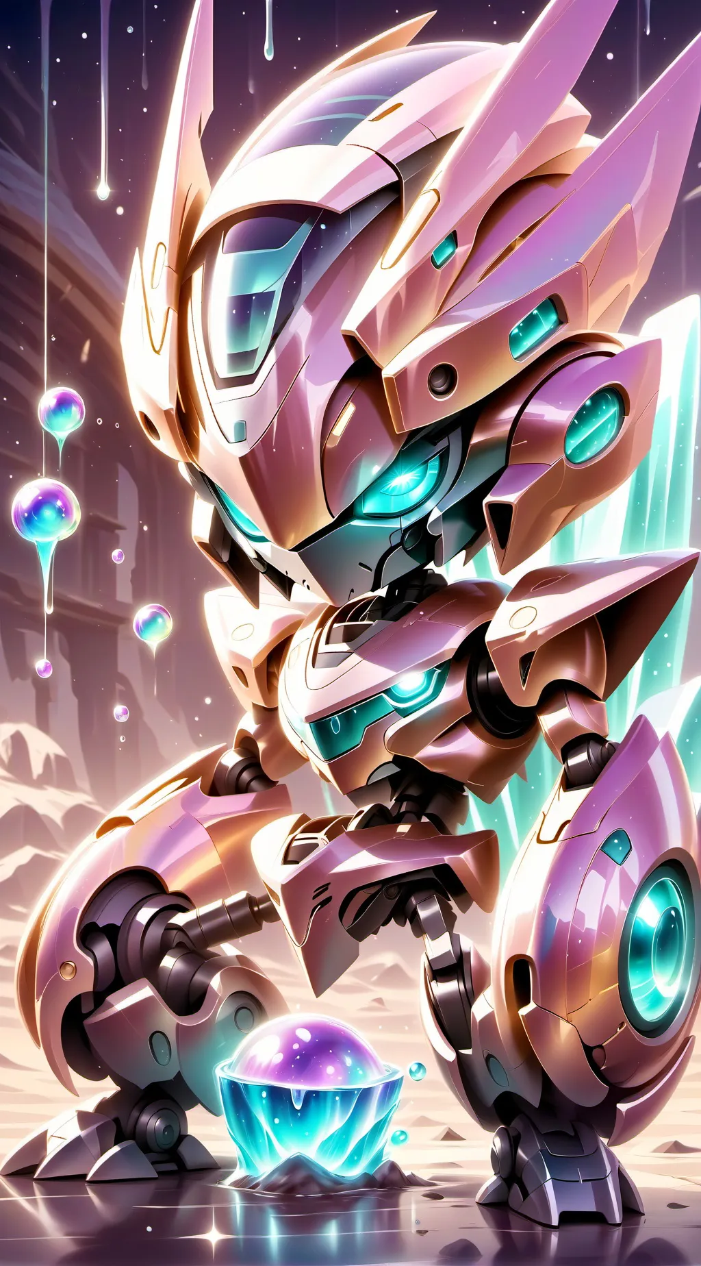 ai character: question background