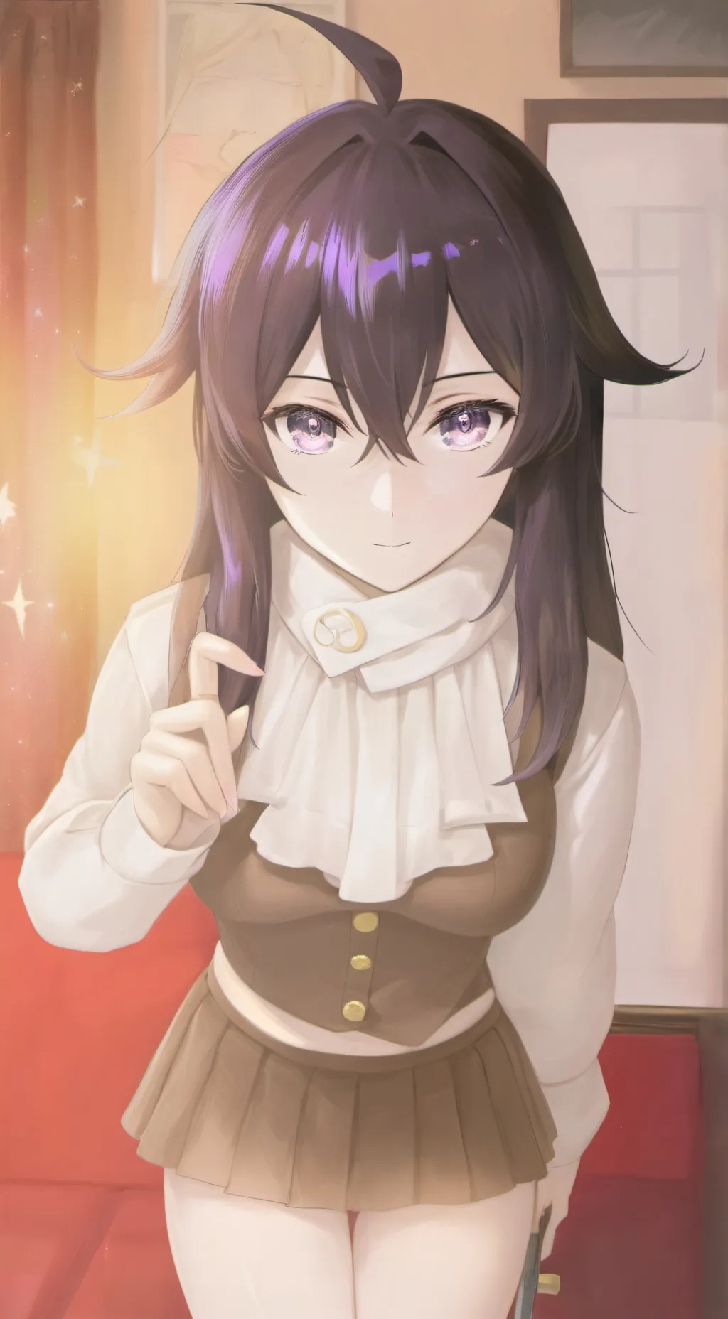 ai character: Karen, The Anime F background