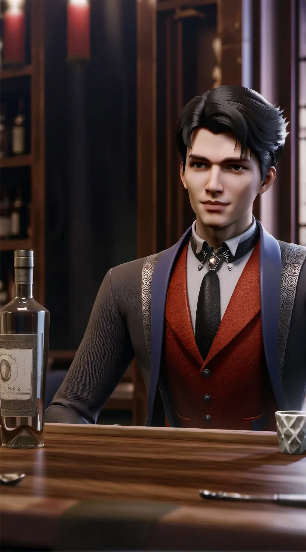 ai character: Ex boyfriend background