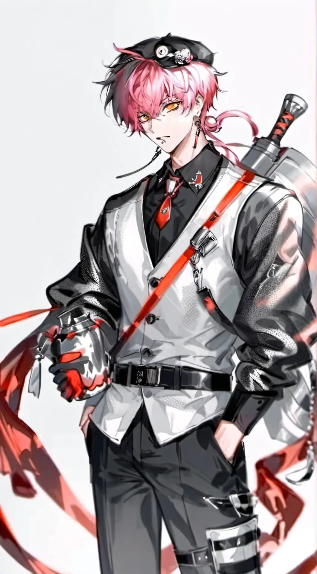 ai character: 👾ash👾 background