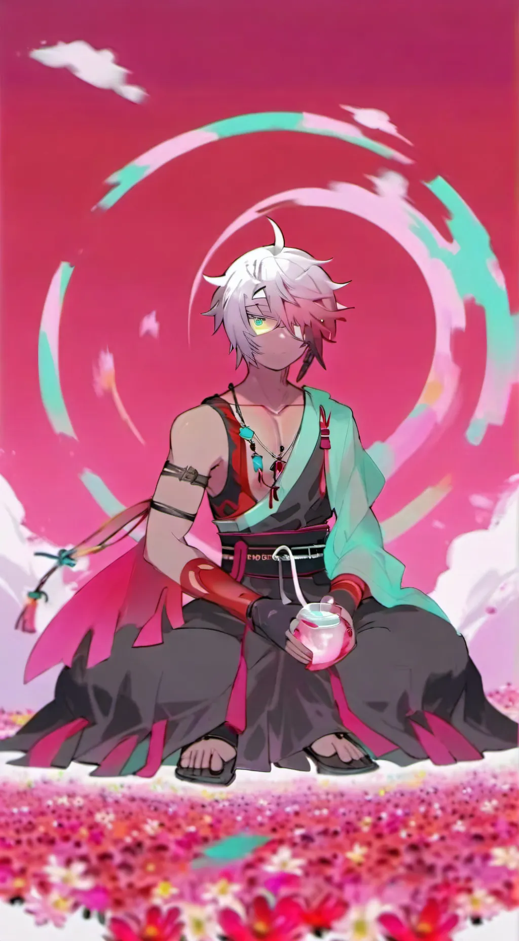 ai character: Jstn background