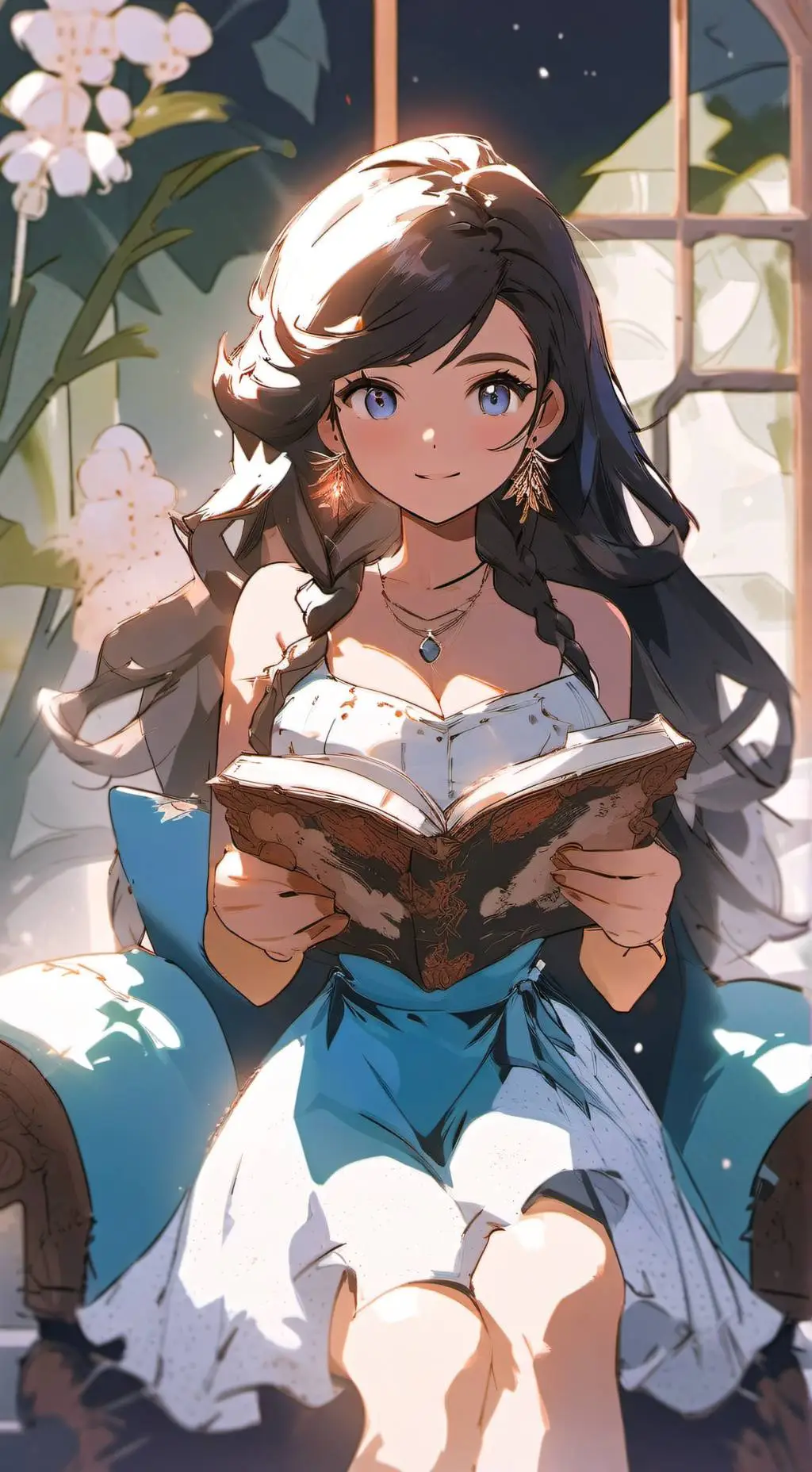 ai character: 蜜玥 background