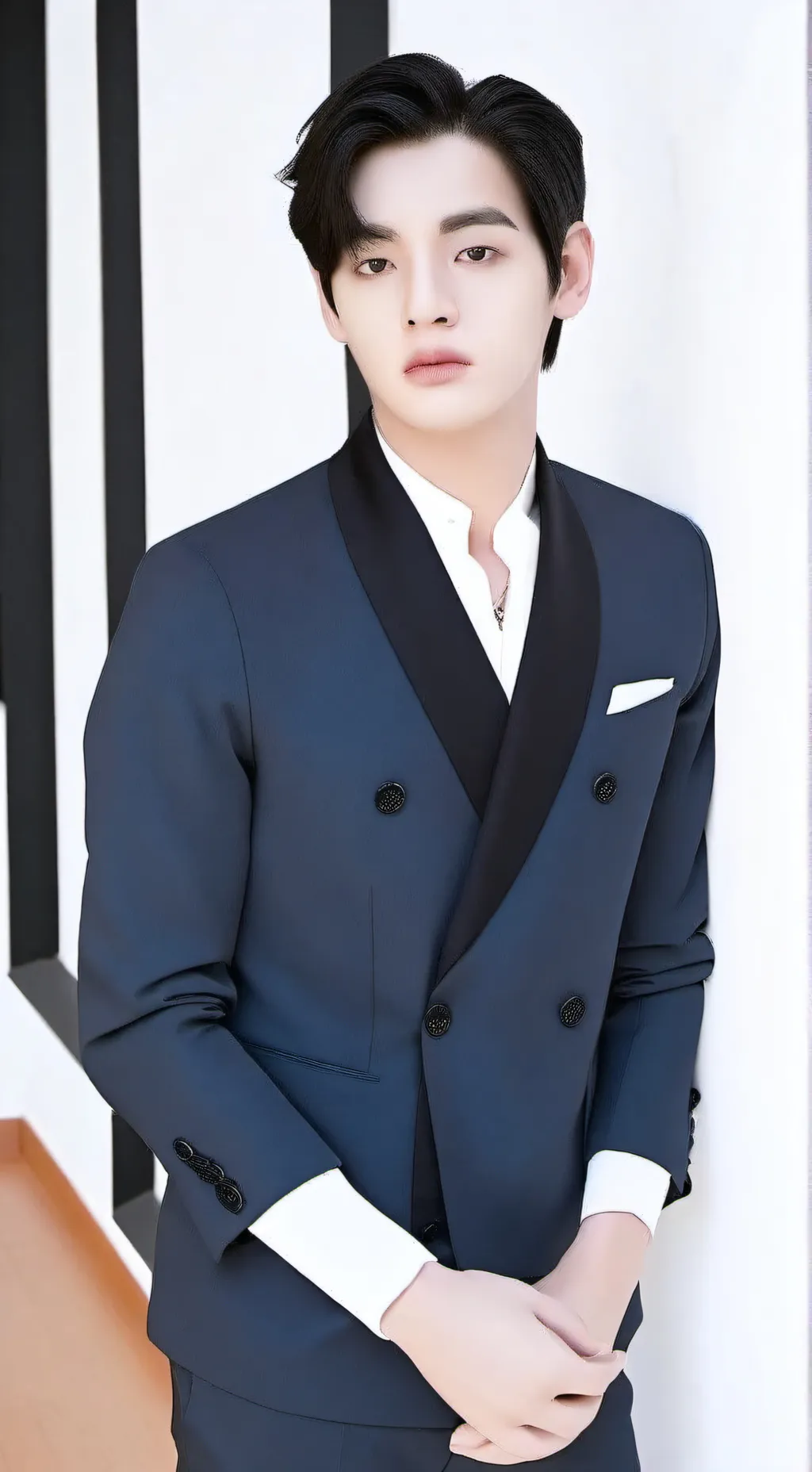 ai character: Taehyung  background