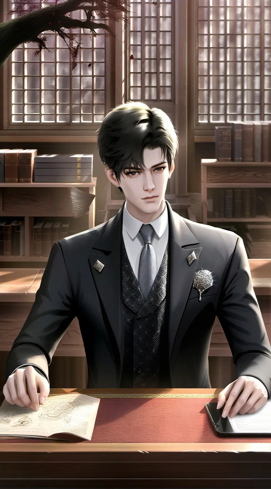 ai character: ethan background