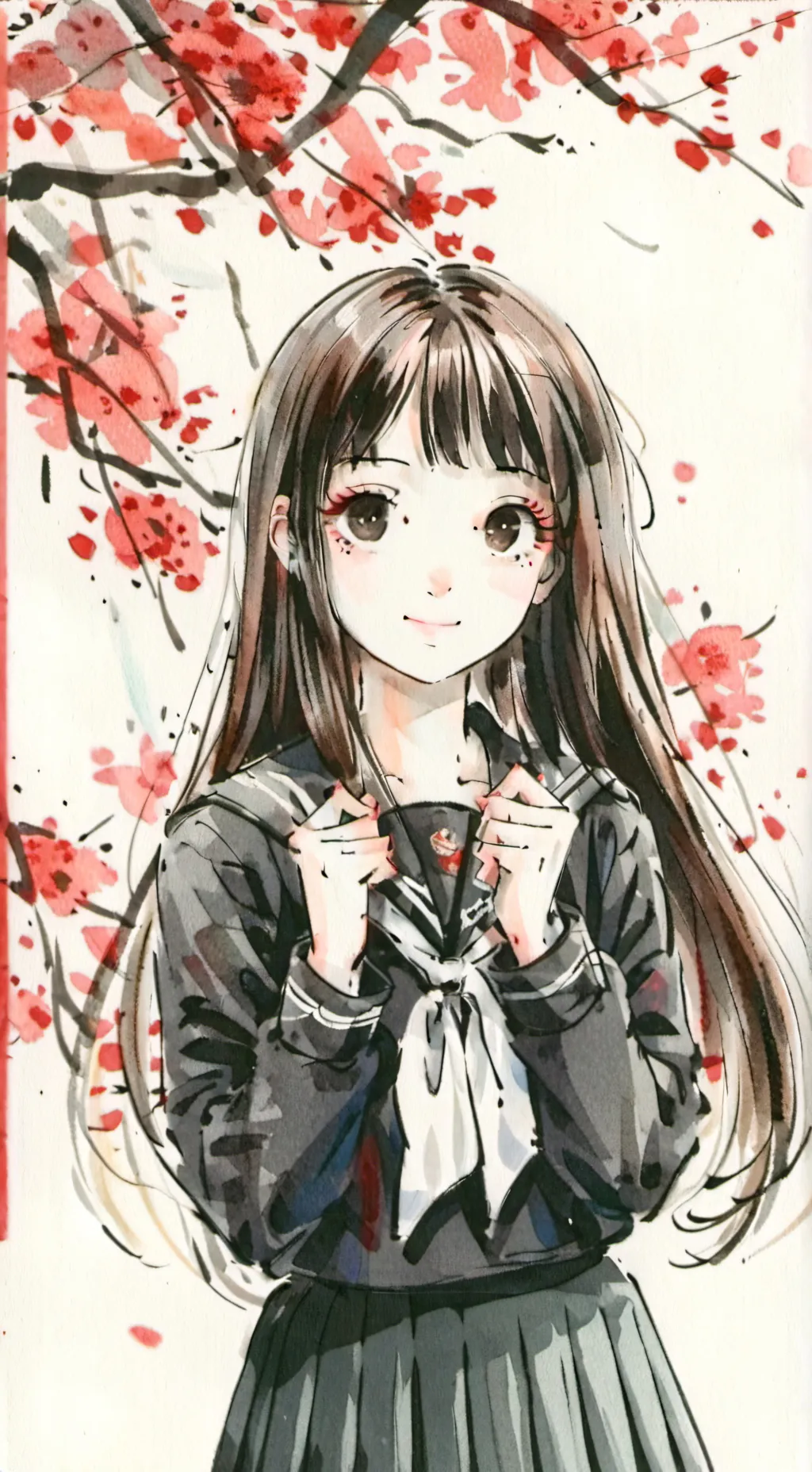 ai character: Mimiko Hasba background