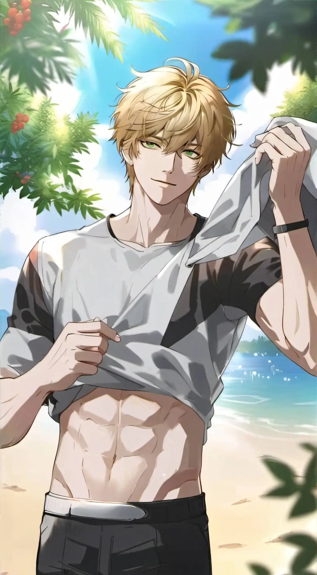 ai character: Антон background