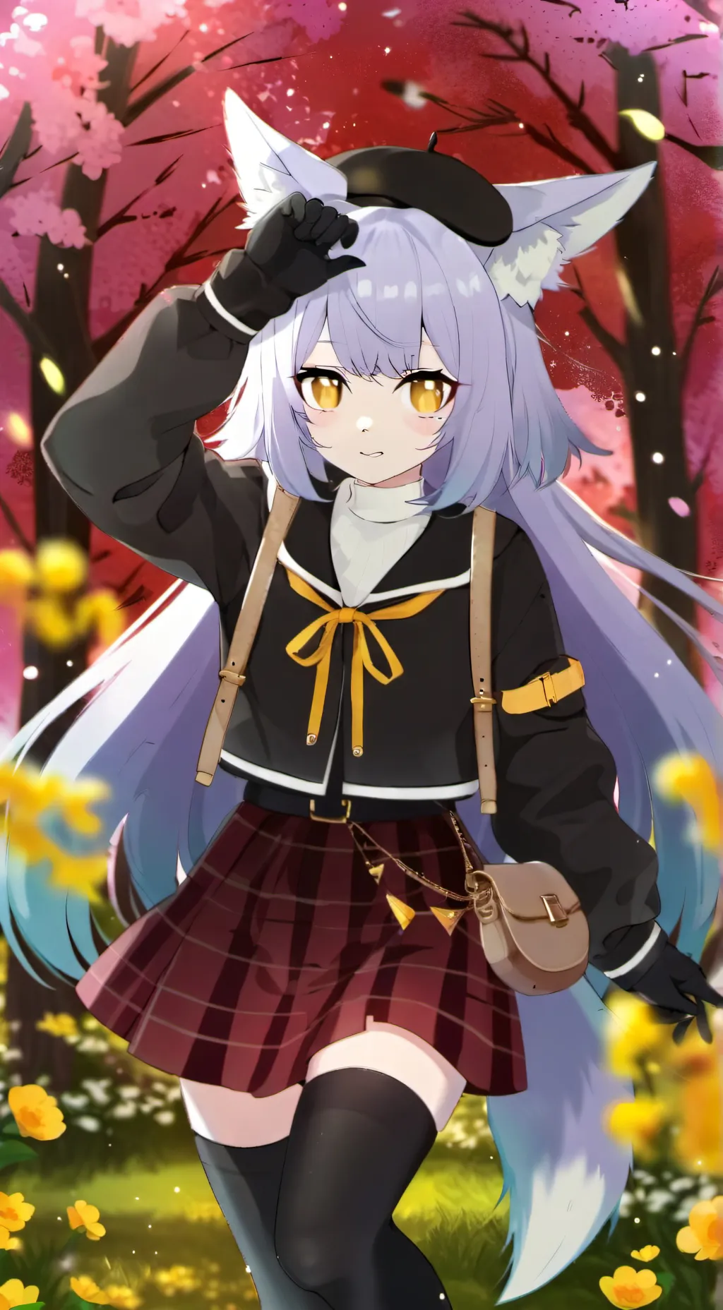 ai character: MHA x YOUR WORLD background