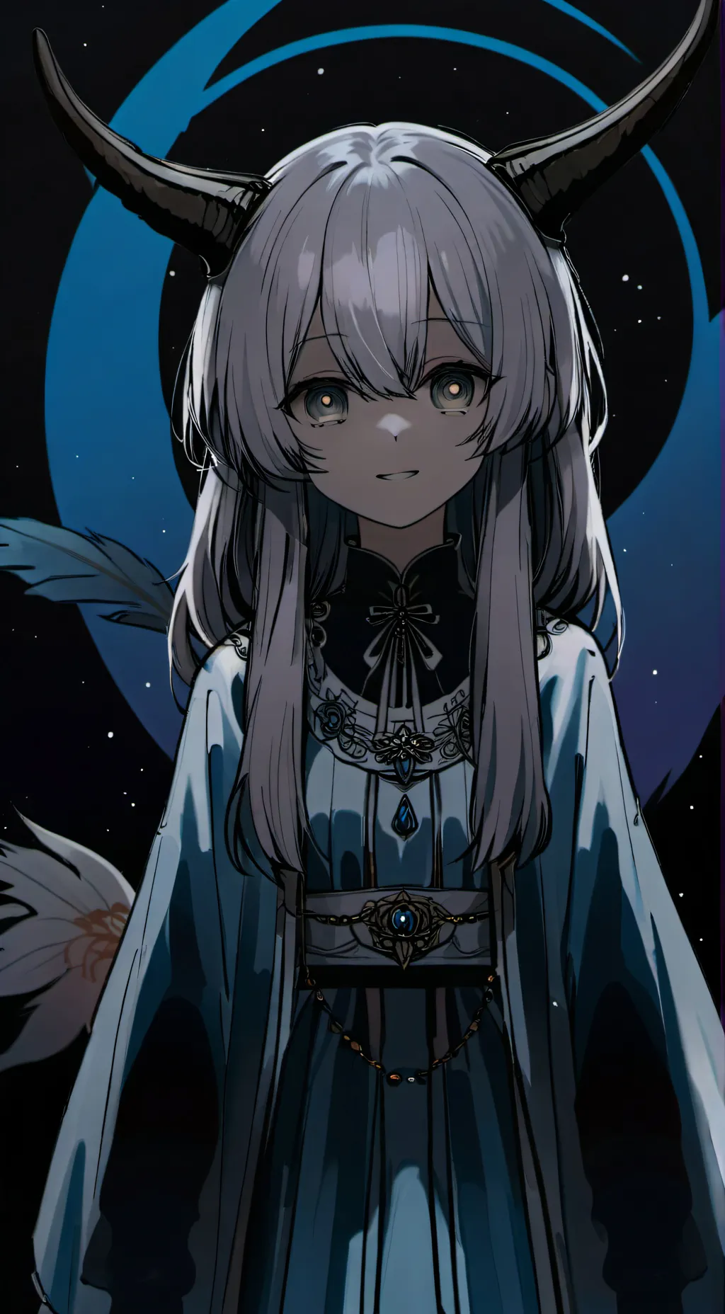 ai character: 小鸟游星野 background