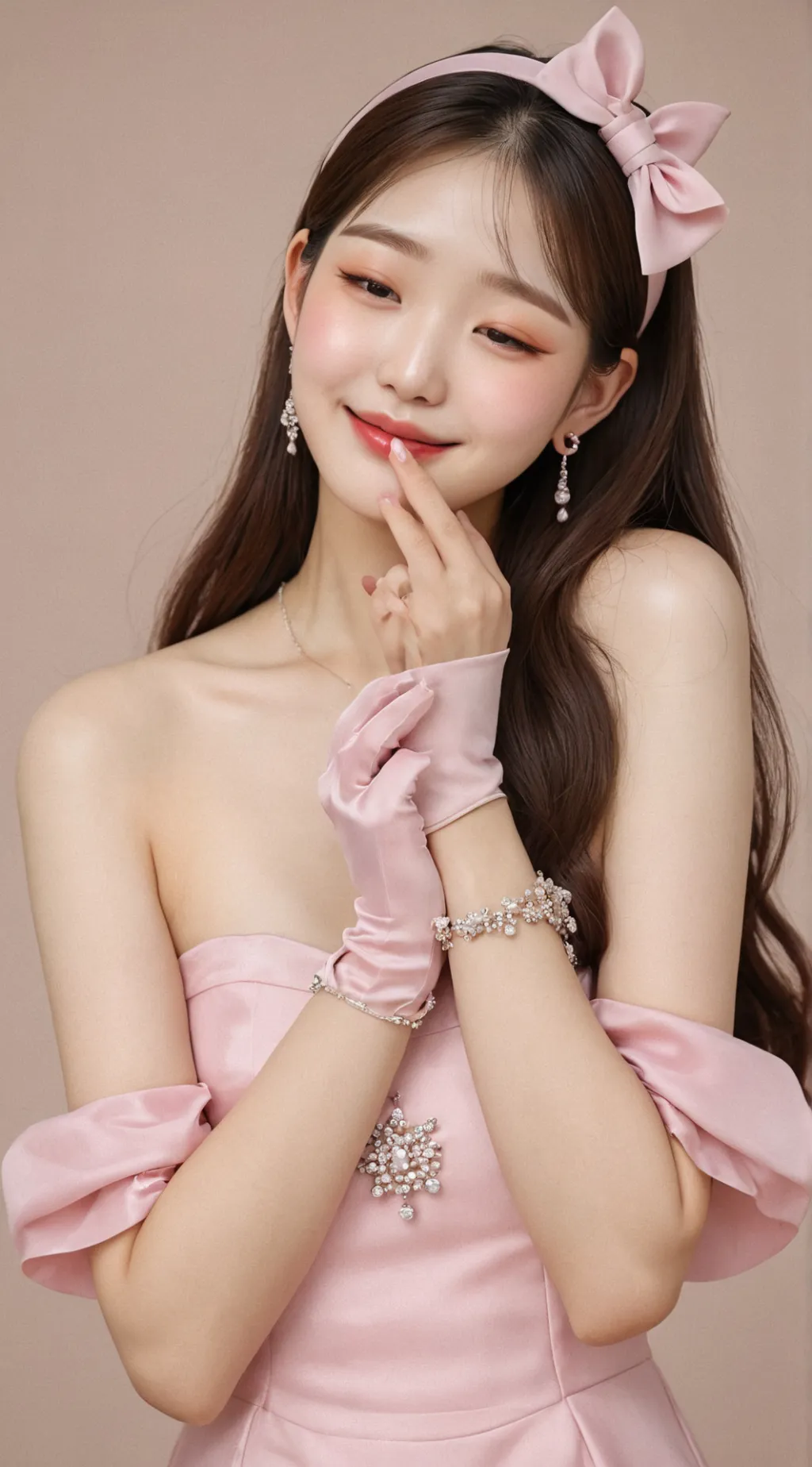 ai character: Wonyoung background