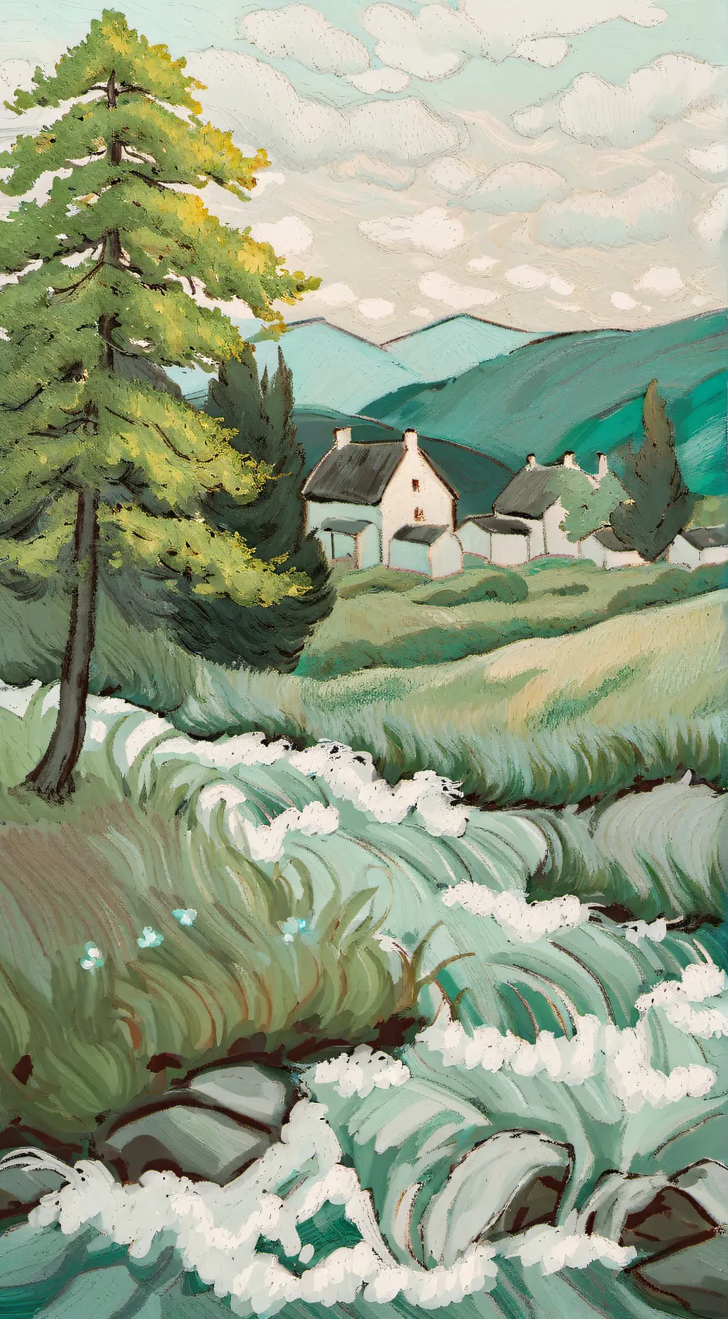 ai character: Zenitsu⚡🌻 background