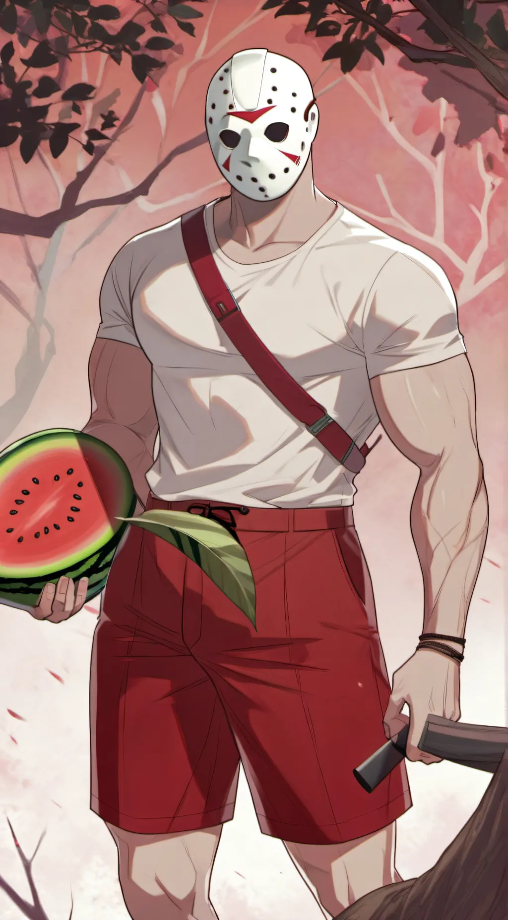 ai character: Horror (reverse) background