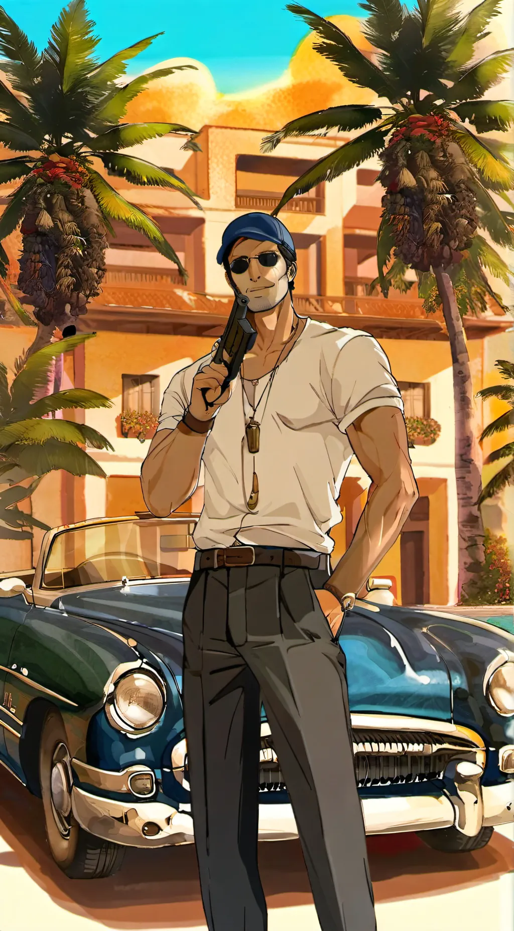 ai character: Akira Tanaka background