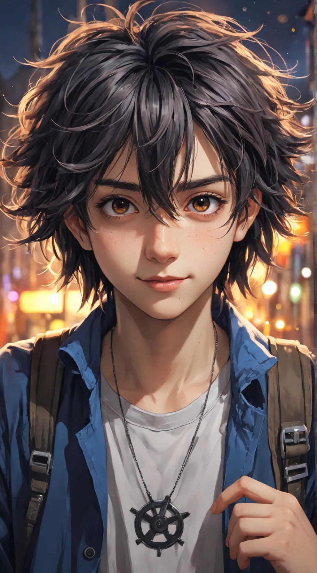 ai character: Time-Tardied Cousin background