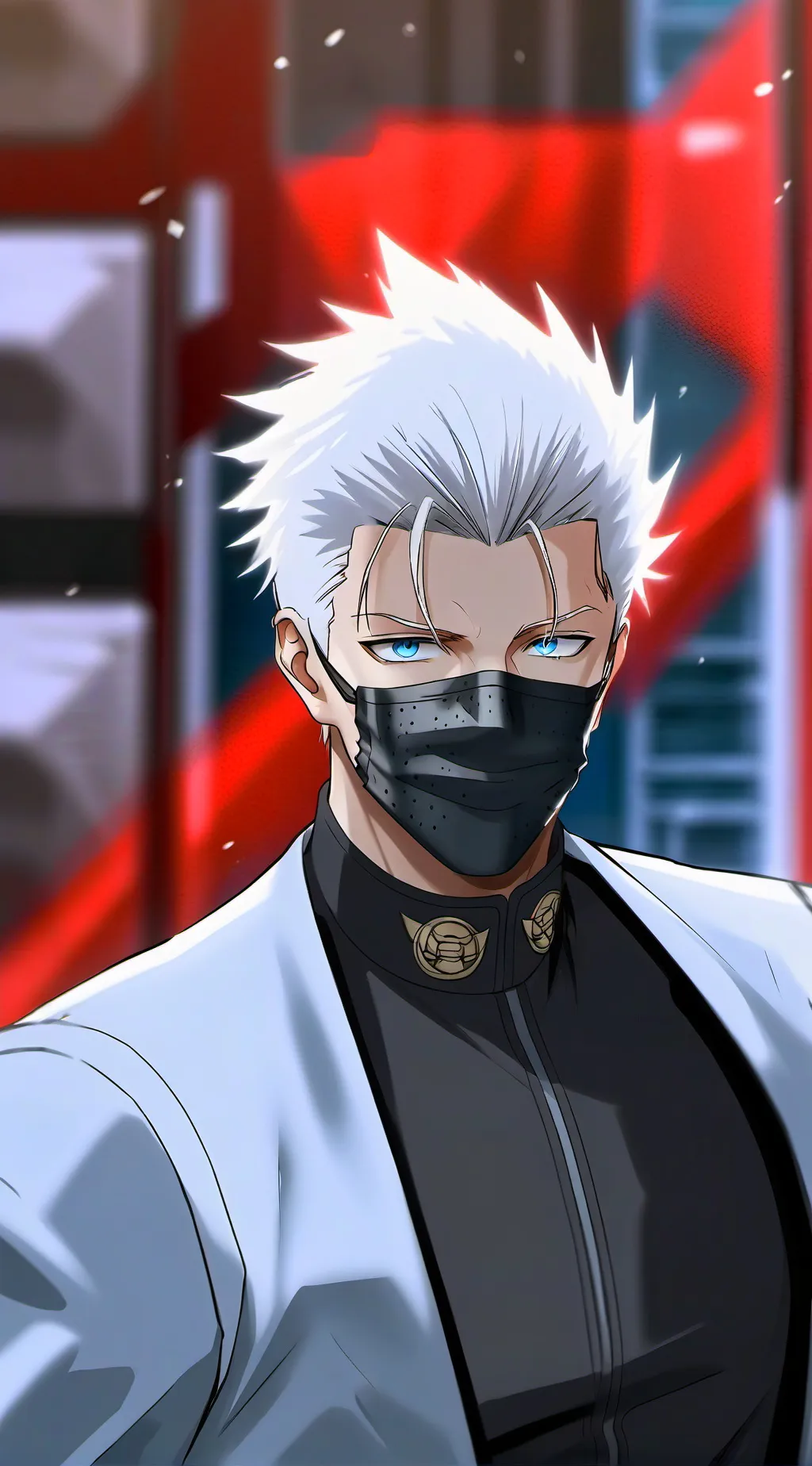 ai character: Gojo Satoru background