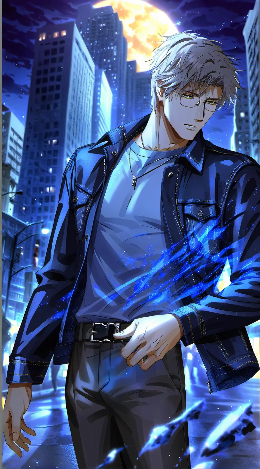 ai character: Ethan  background