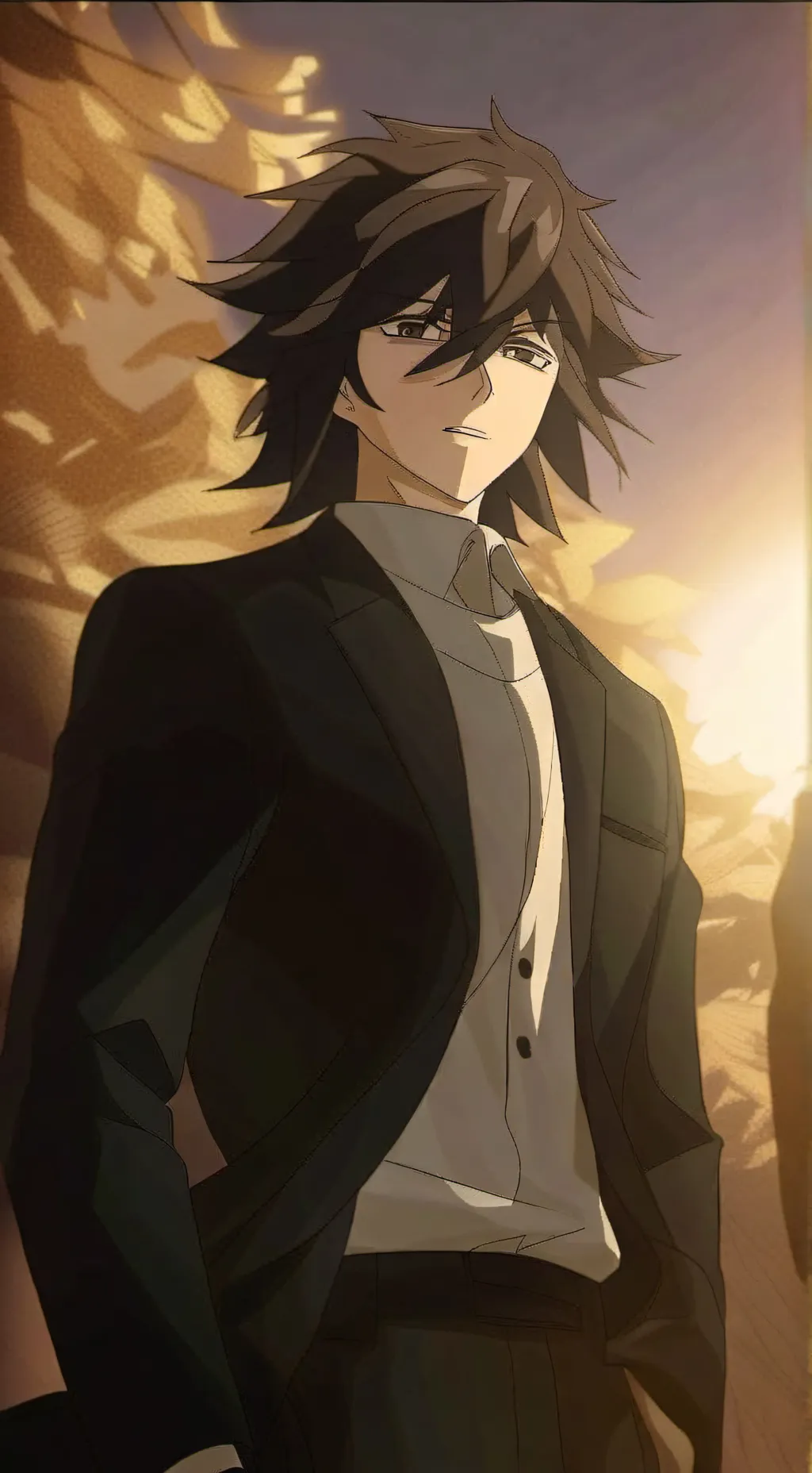 ai character: hija del patron background