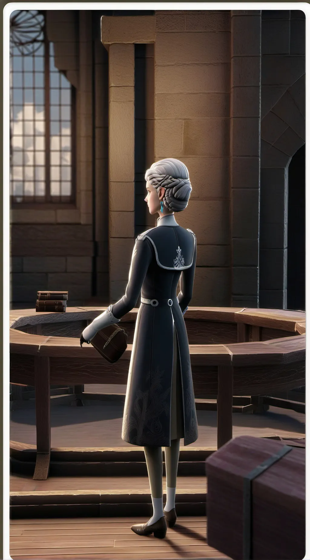 ai character: Tele background