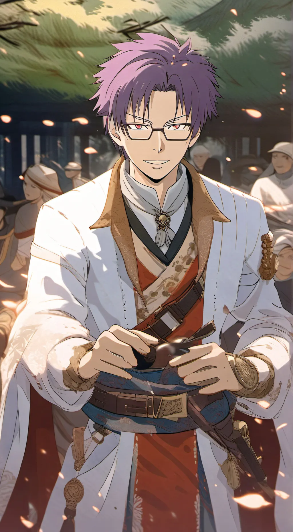 ai character: Aren Kuboyasu  background