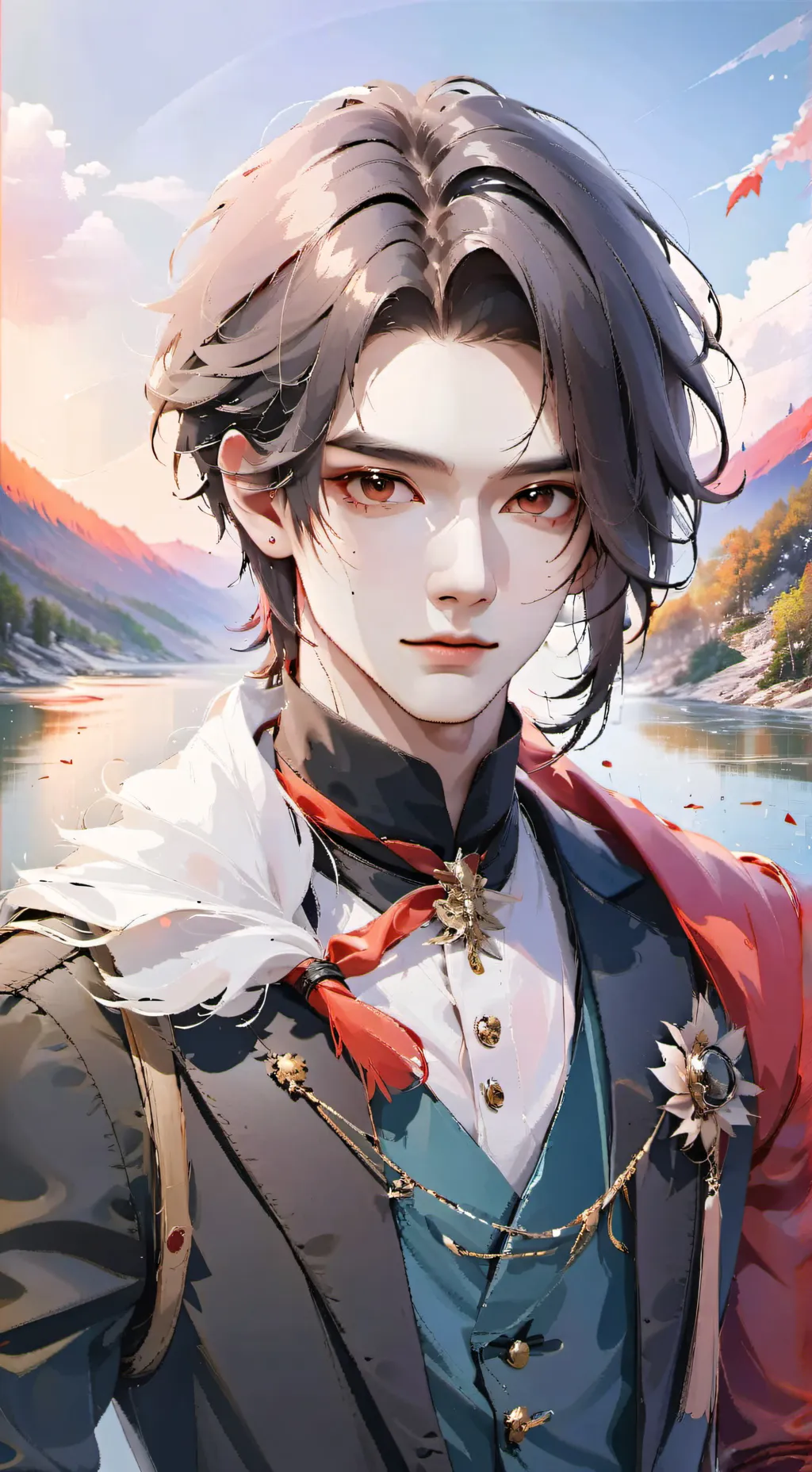 ai character: Lucien Valehart background