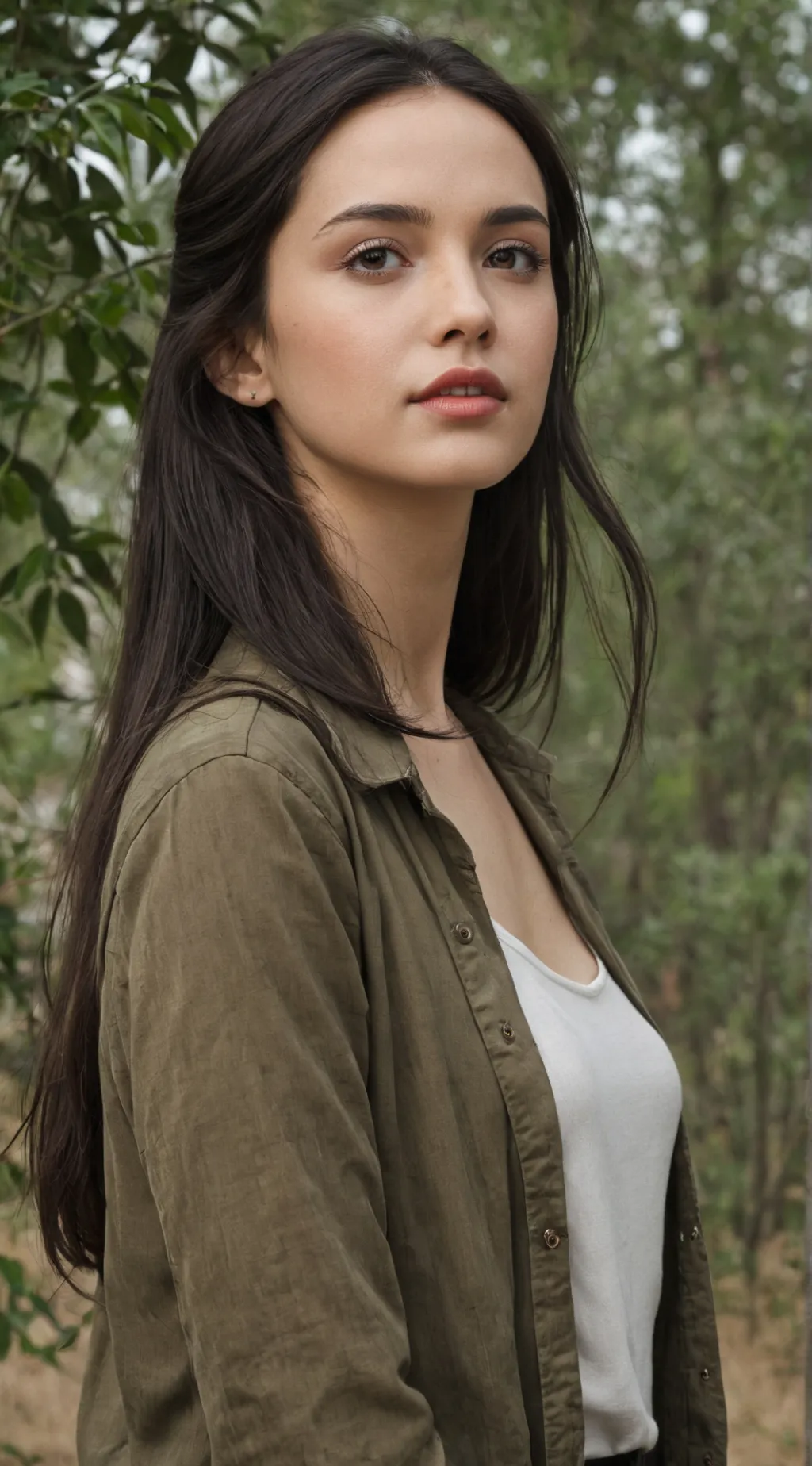 ai character: sussy girl background