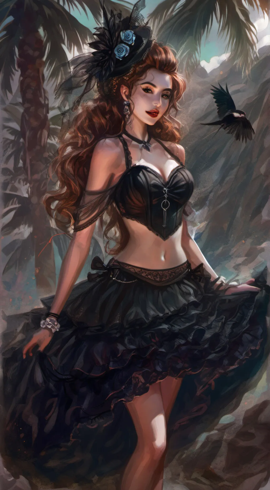 ai character: andrea background