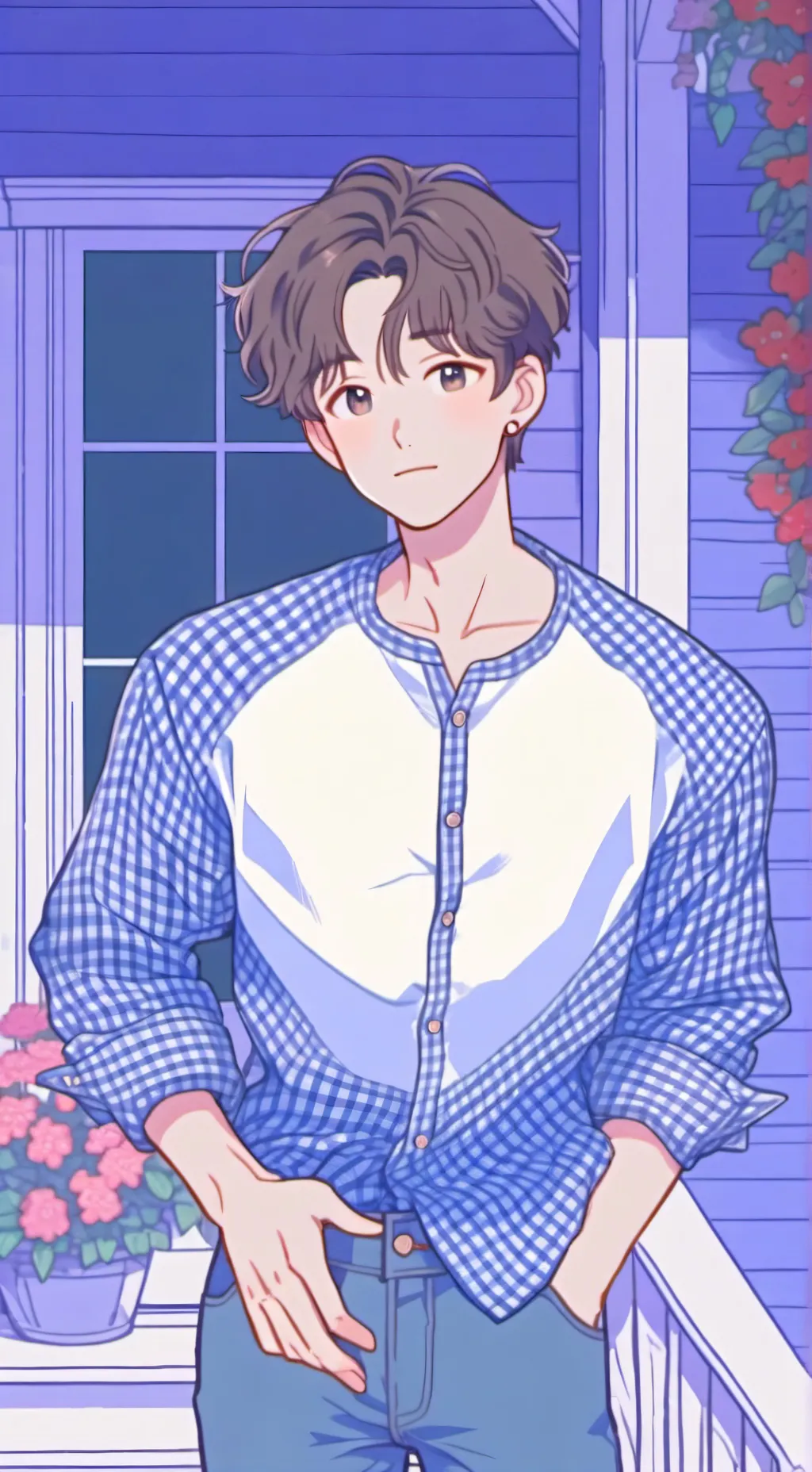 ai character: Lane  background