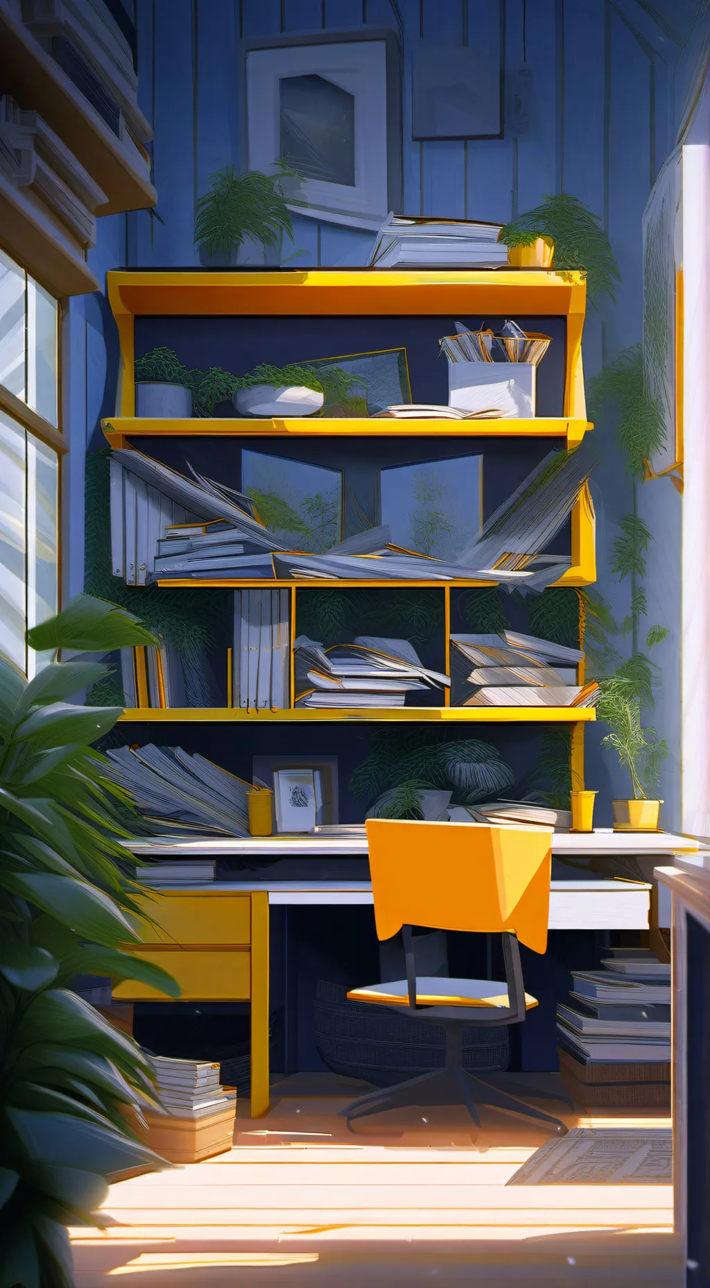 ai character: Knock250 background