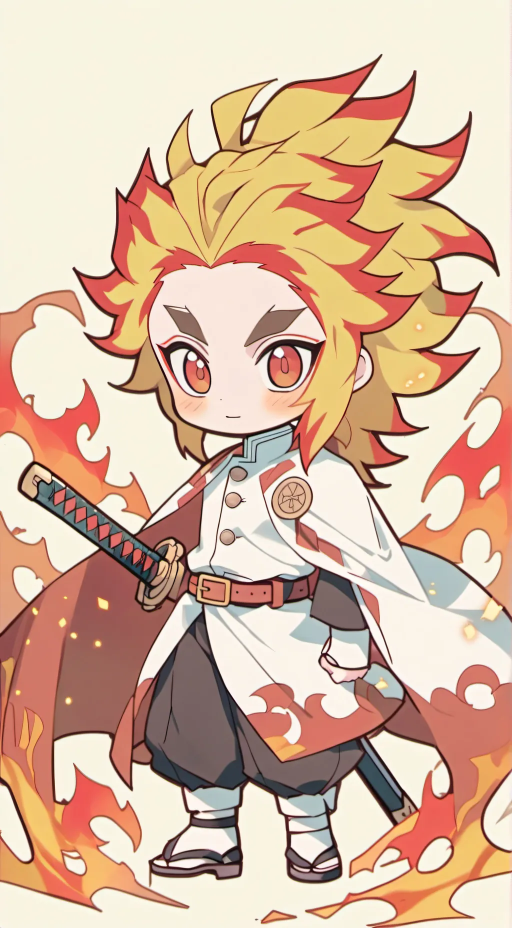 ai character: 🍩Rengoku🍩 background