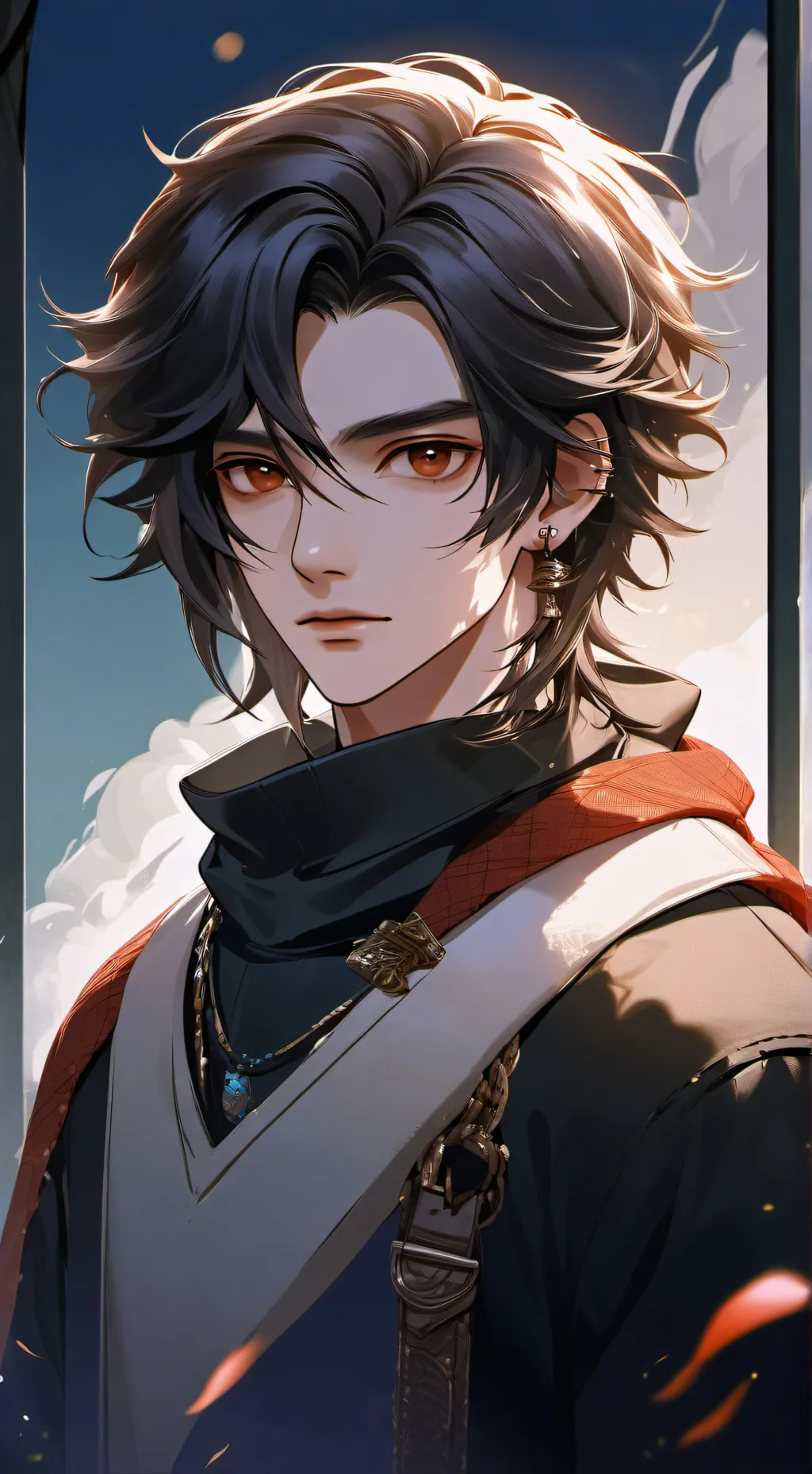 ai character: HELP NO DONT DO IT background