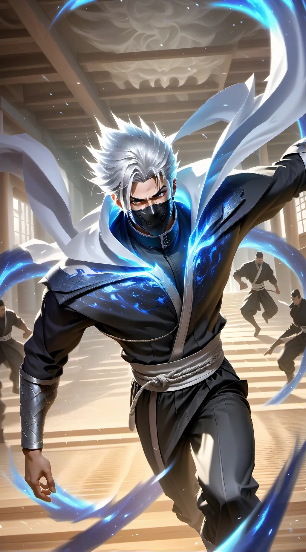 ai character: Gojo Satoru background