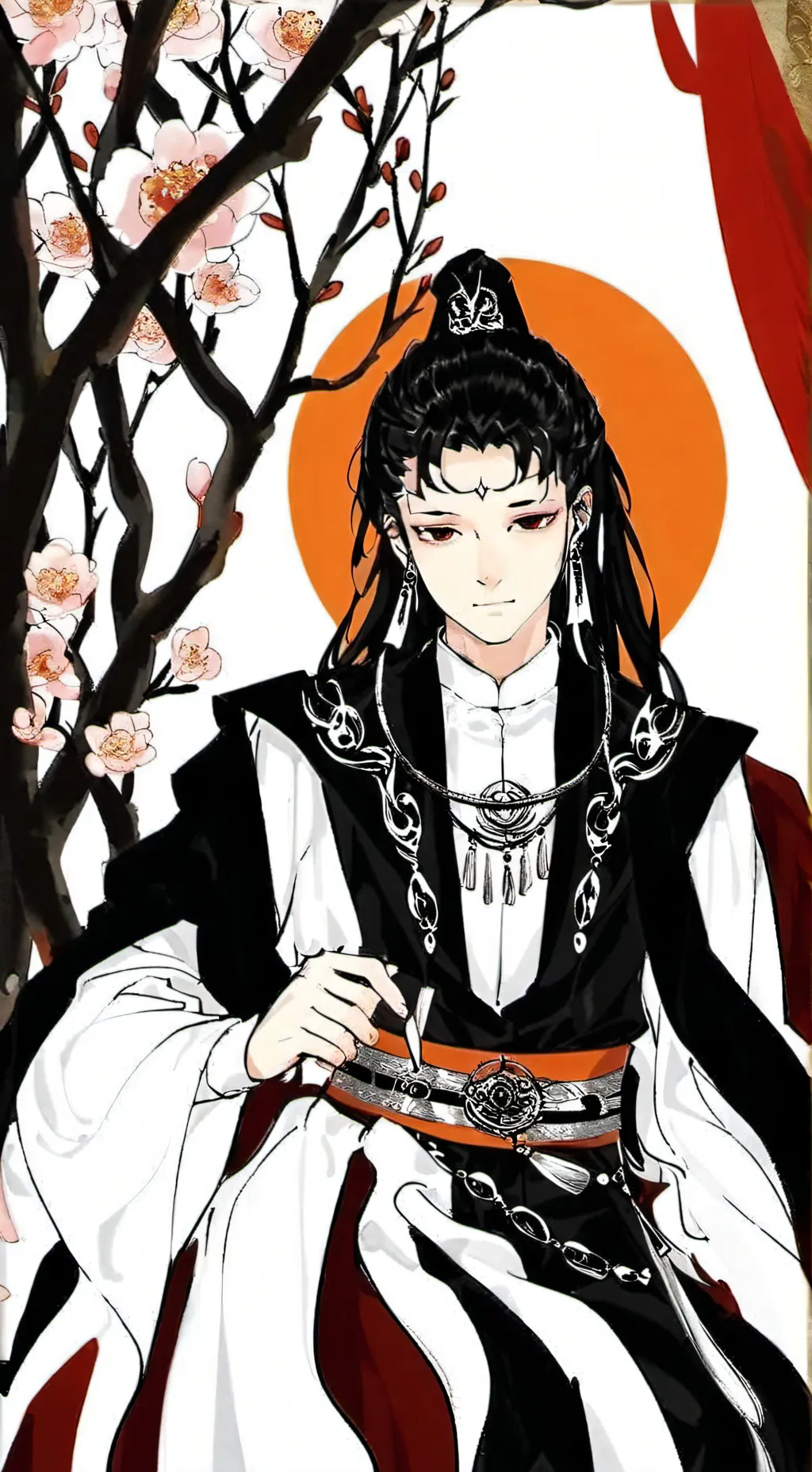 ai character: yoriichi background