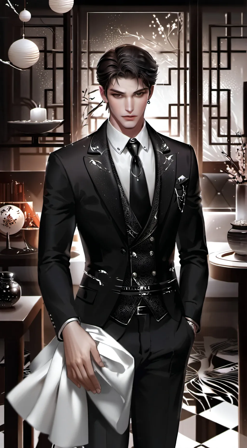 ai character: Blood bath background