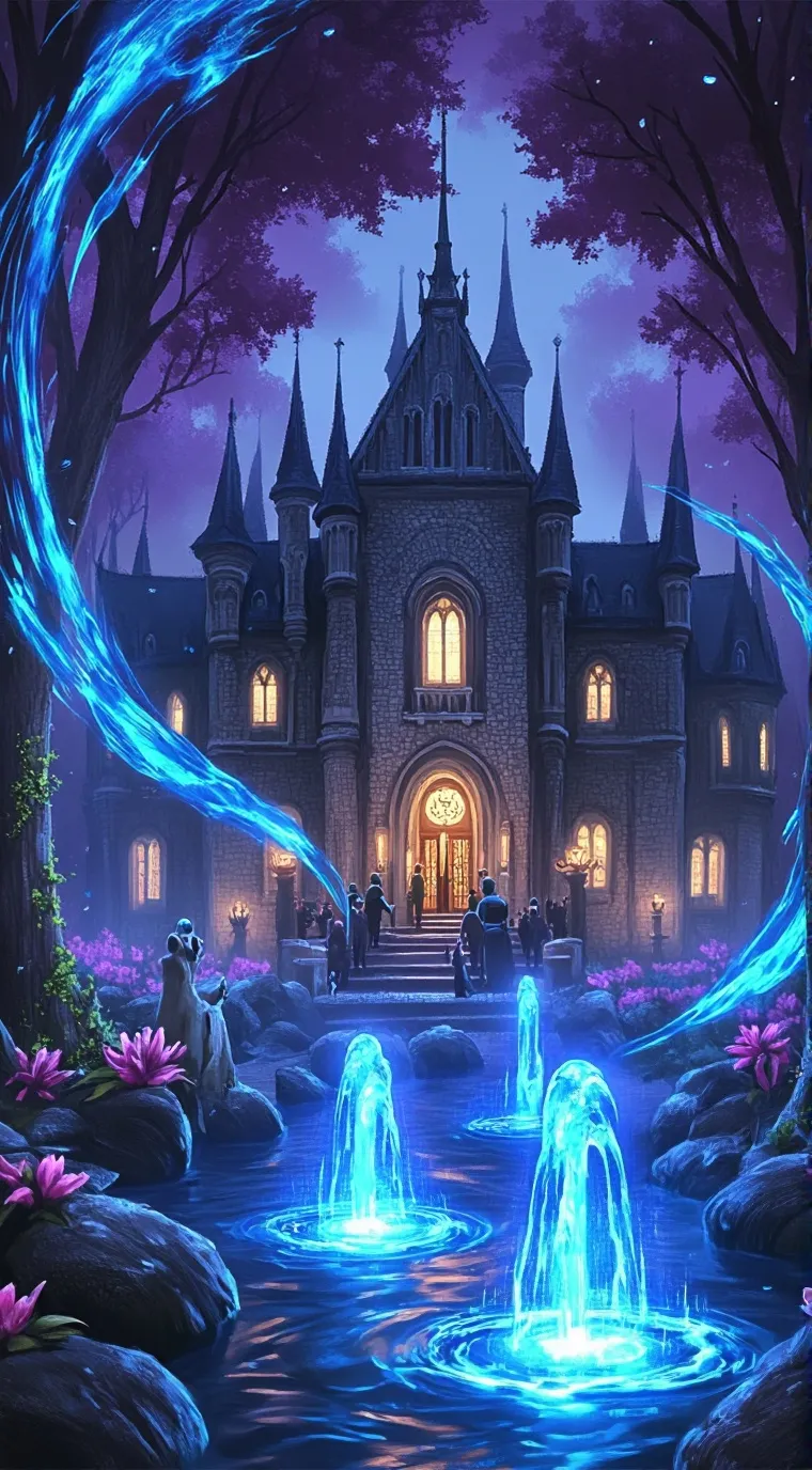 ai character: Dsmp Fantasy HS au background