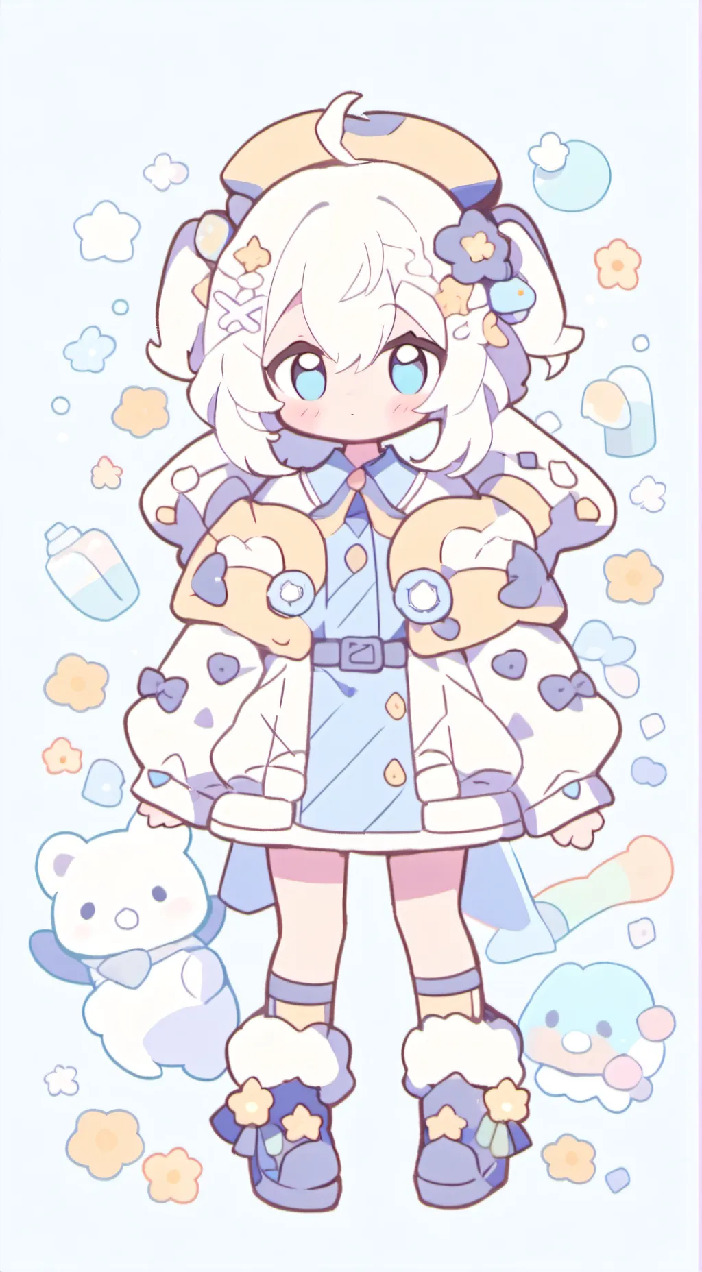 ai character: Kickflip  background