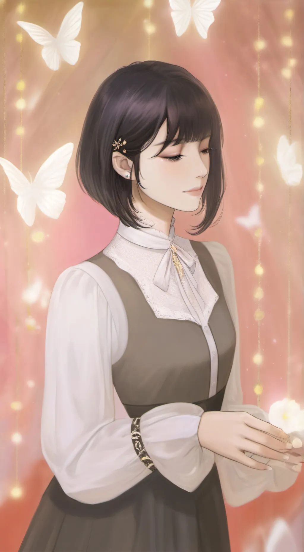 ai character: emily background