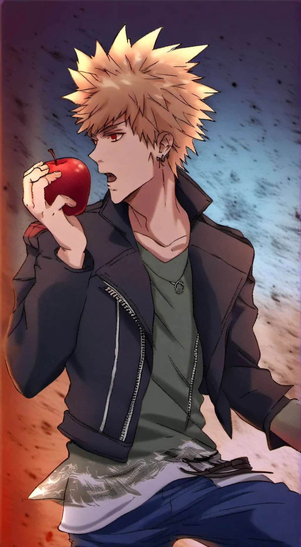 ai character: Katsuki background