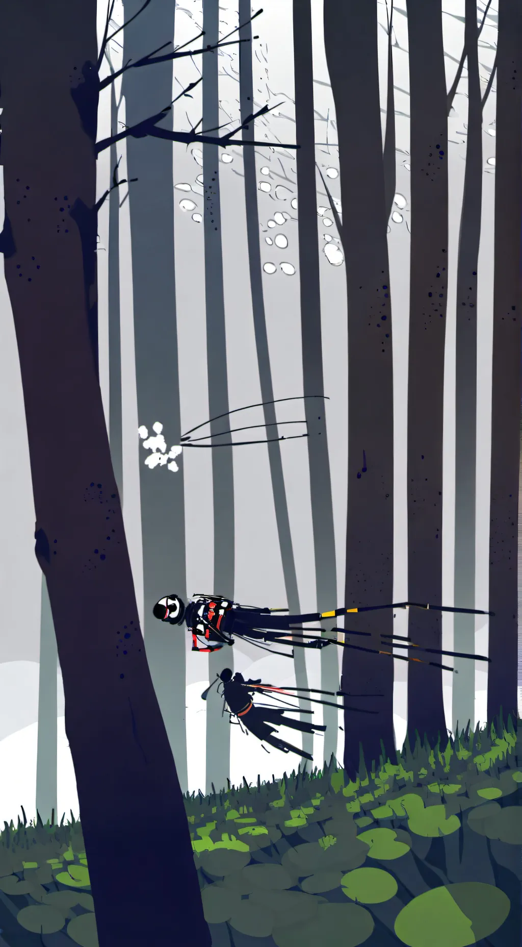 ai character: TITÁN TV MAN  background