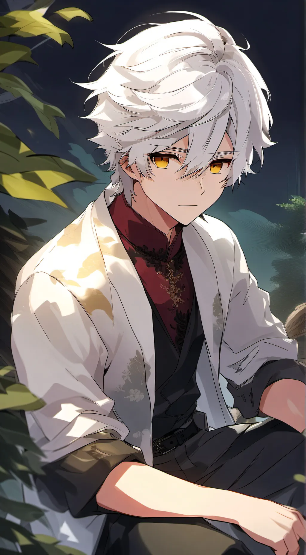 ai character: Md sleepover background