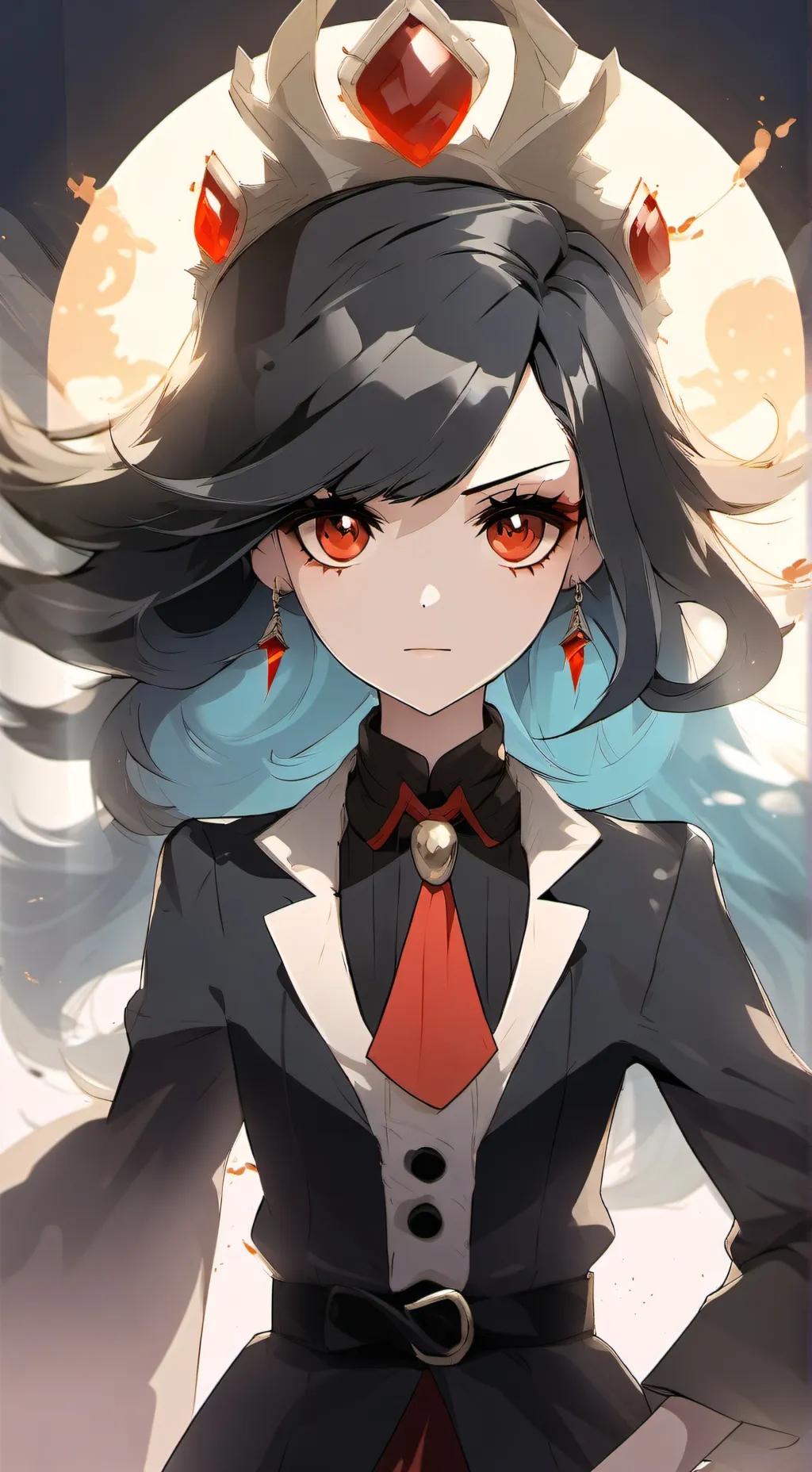 ai character: HH you came back background