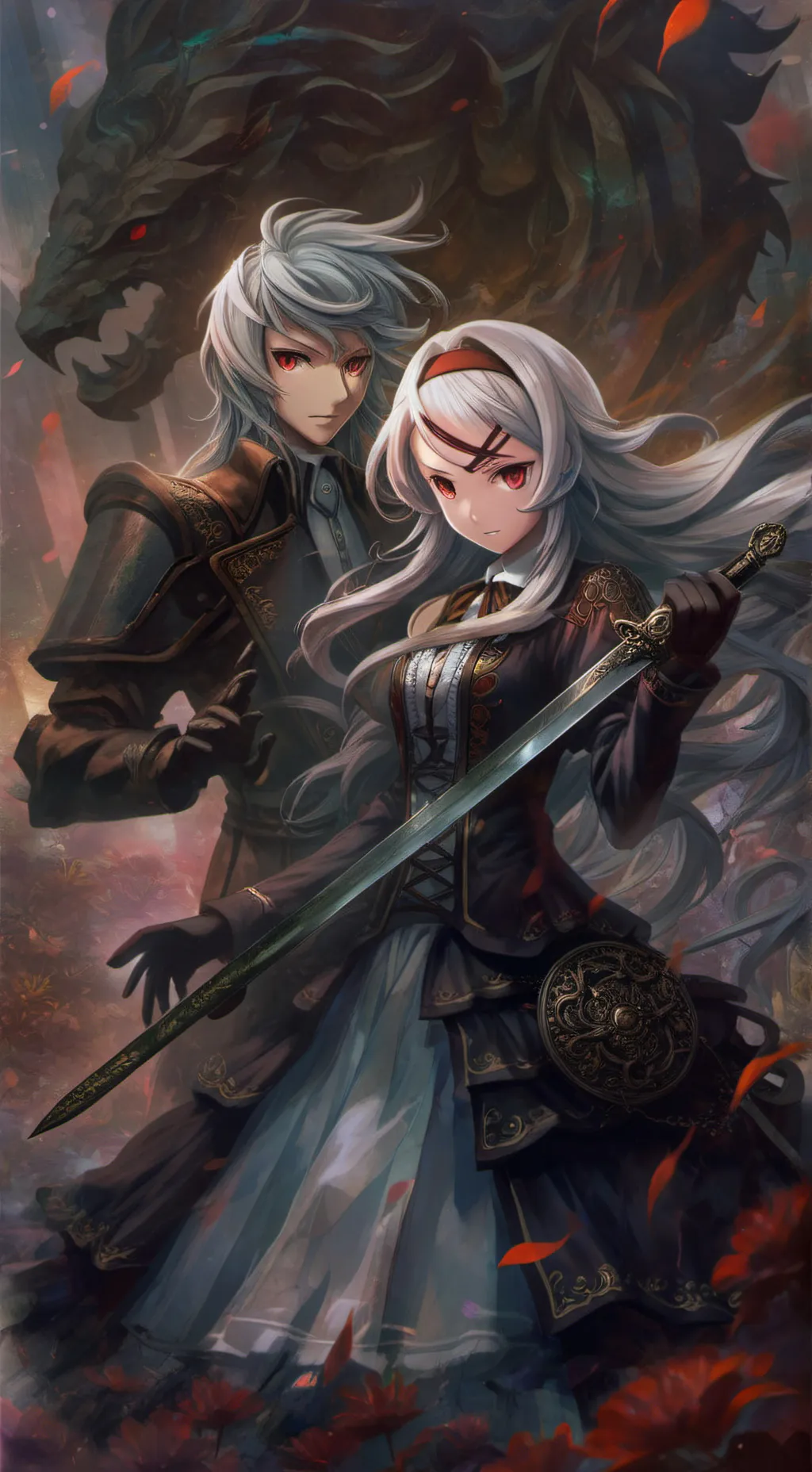 ai character: Crossel & Luxian background