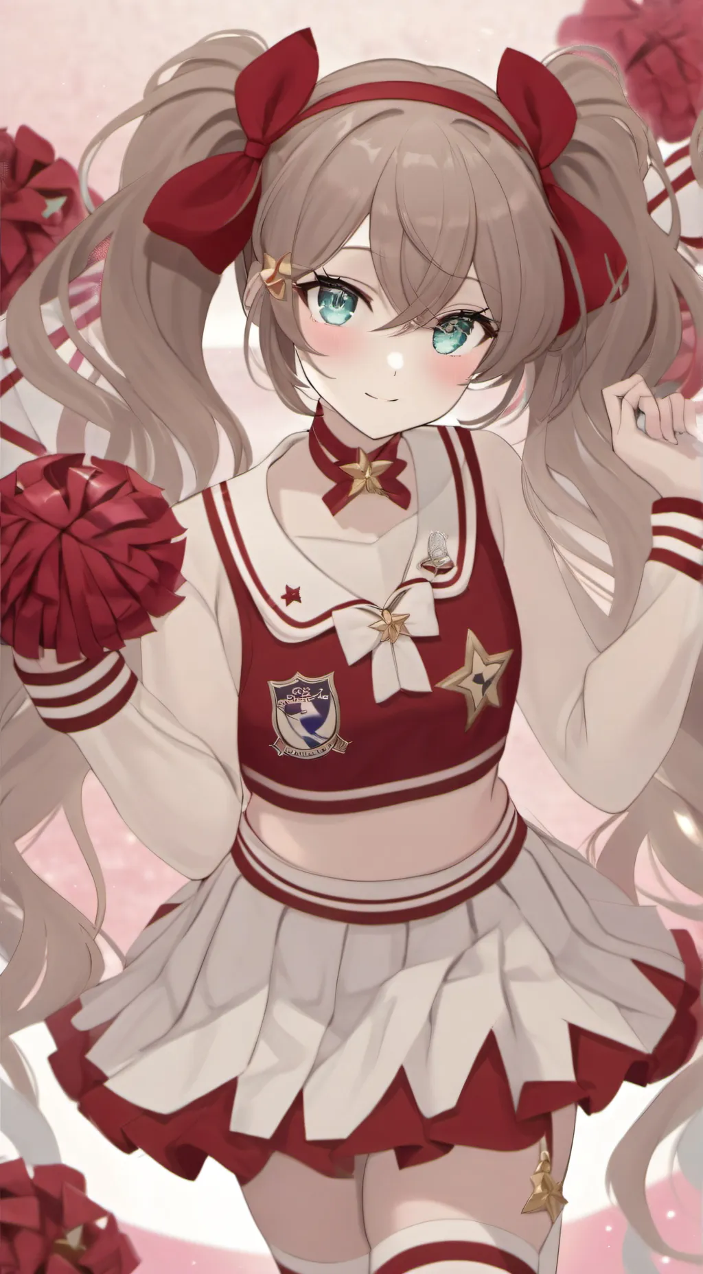 ai character: Cheerleader Kate background